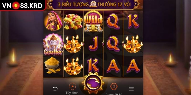Ganesha Vàng VN88 – Trải Nghiệm Slot Cơ Hội Thưởng Lớn 3 Cách quay và cơ chế thắng