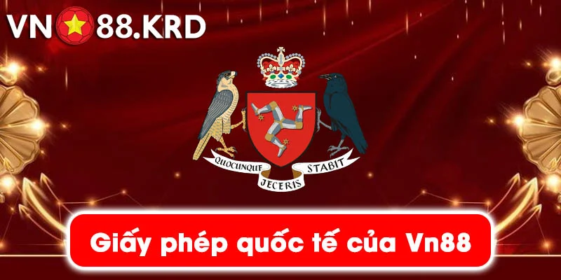 Giấy phép quốc tế của vn88