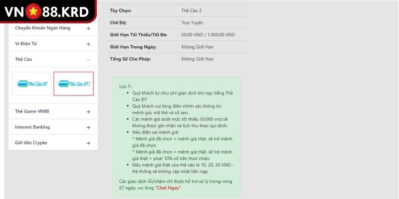 Nạp Tiền VN88 – Hướng Dẫn Cập Nhật Số Dư Nhanh Chóng 3 Lý do người chơi nên tin tưởng lựa chọn nhà cái