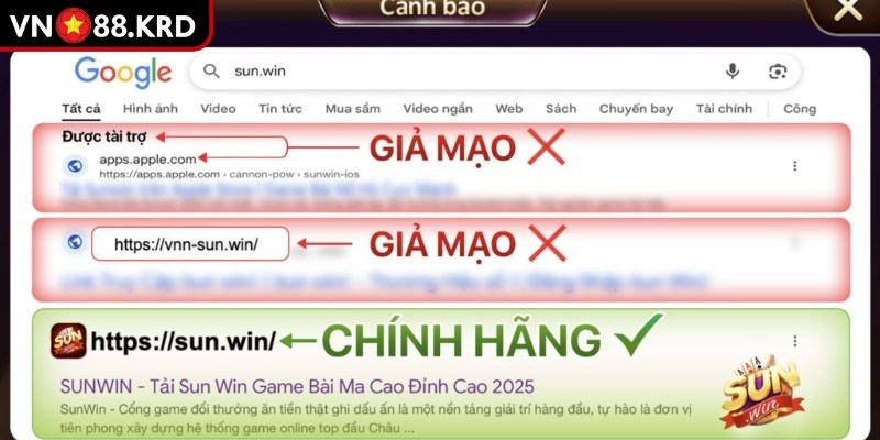 Cảnh Báo Giả Mạo Sunwin – Người Chơi Cần Cảnh Giác Cao Độ 2 Nội dung cập nhật không chuyên nghiệp, không cùng hệ thống chinh chủ